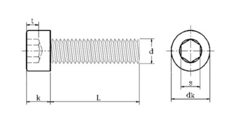 through hole cap bolt 1 through hole cap bolt 1