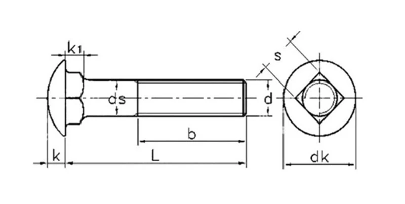 carriage bolt 1 carriage bolt 1