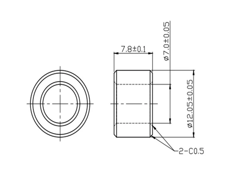 pcb spacer 1 pcb spacer 1