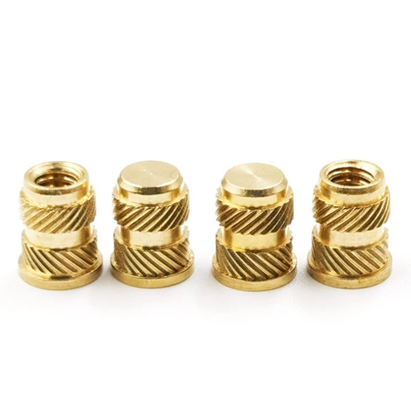 Brass hot staking inserts 7