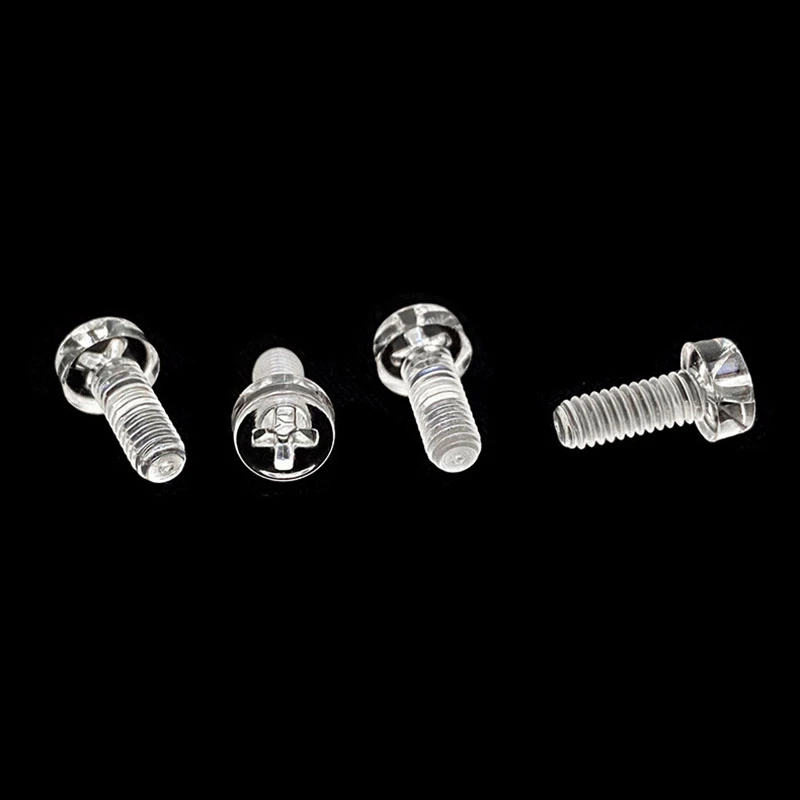 transparent PC plastic screw 2 transparent PC plastic screw 2