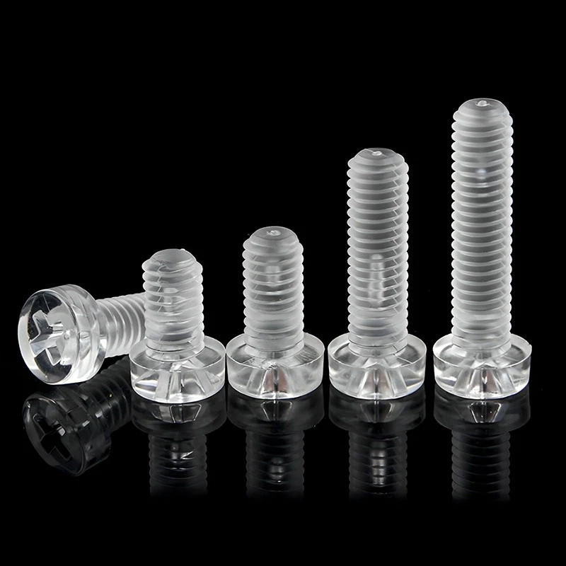 transparent PC plastic screw 5