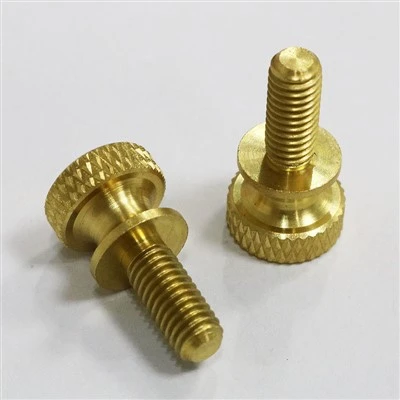สกรูนิ้วหัวแม่มือ knurled